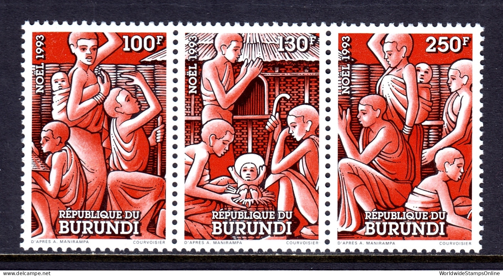 Burundi - Scott #714 - MH - See Description - SCV $12 - Ungebraucht