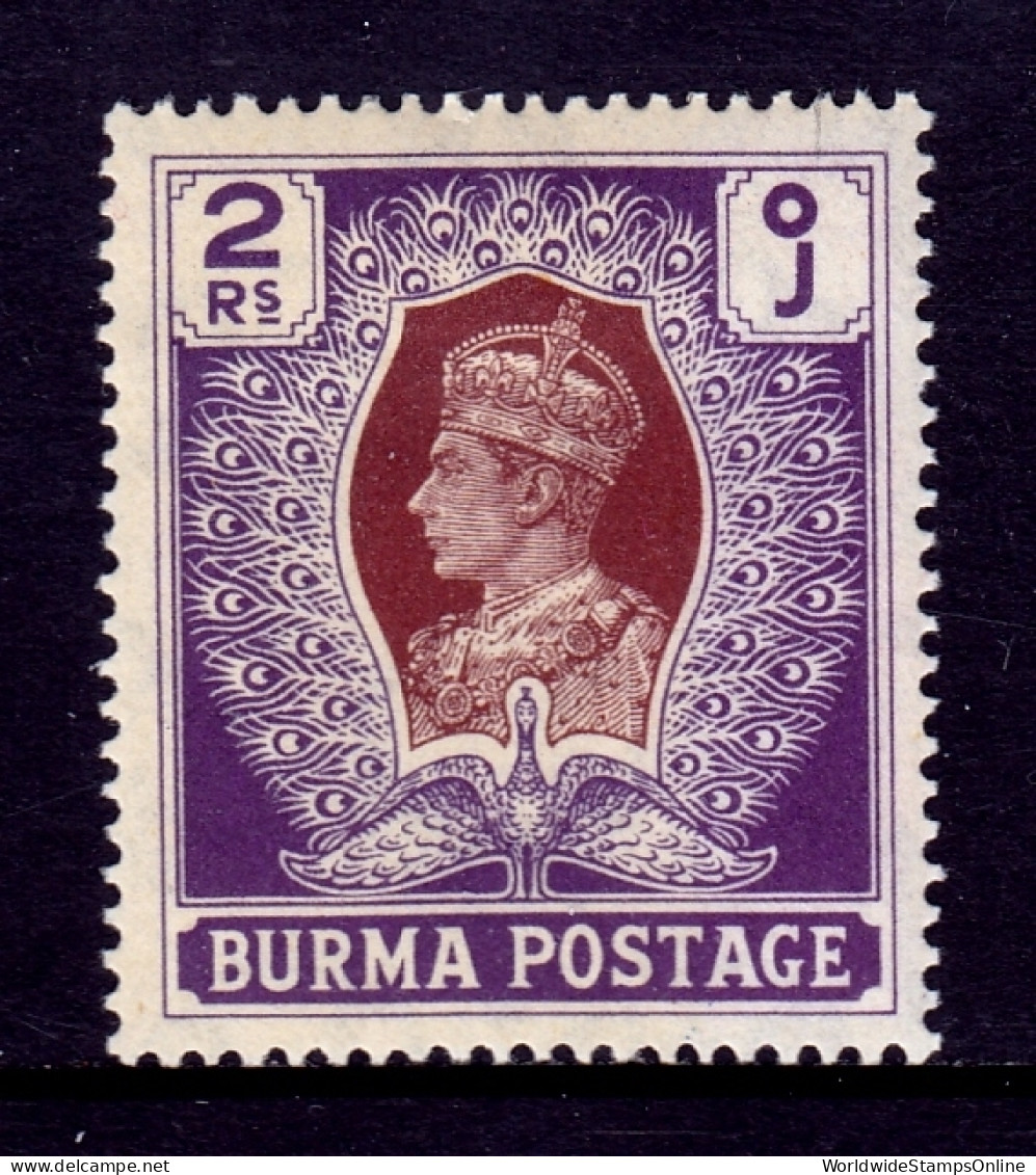 Burma - Scott #31 - MH - SCV $16 - Birmanie (...-1947)