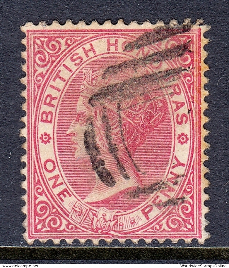British Honduras - Scott #14 - Used - Toning - SCV $16 - Honduras Británica (...-1970)