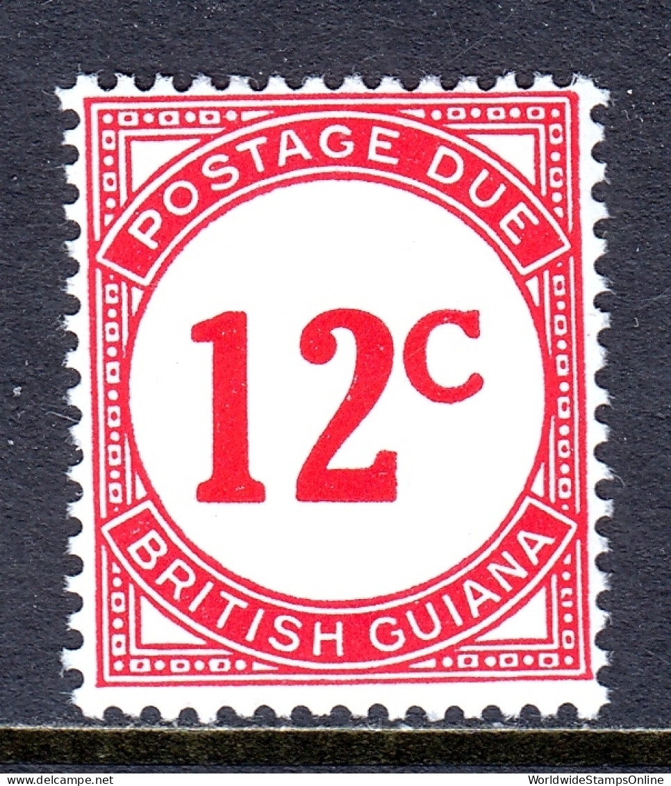 British Guiana - Scott #J4 - MNH - SCV $17 - Brits-Guiana (...-1966)