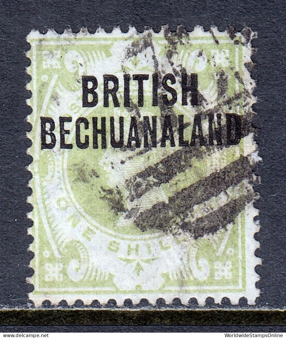 Bechuanaland - Scott #37 - Used - Minor Paper Adhesion/rev. - SCV $19 - 1885-1895 Kolonie Van De Kroon