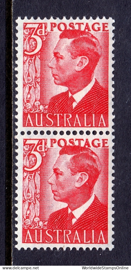 Australia - SG #235aa - Coil Pair With Large/small Perfs - MH/MNH - SG £17 - Ongebruikt