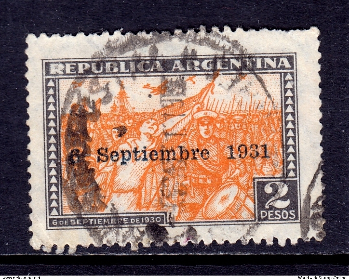 Argentina - Scott #405 - Used - See Description - SCV $7.50 - Oblitérés