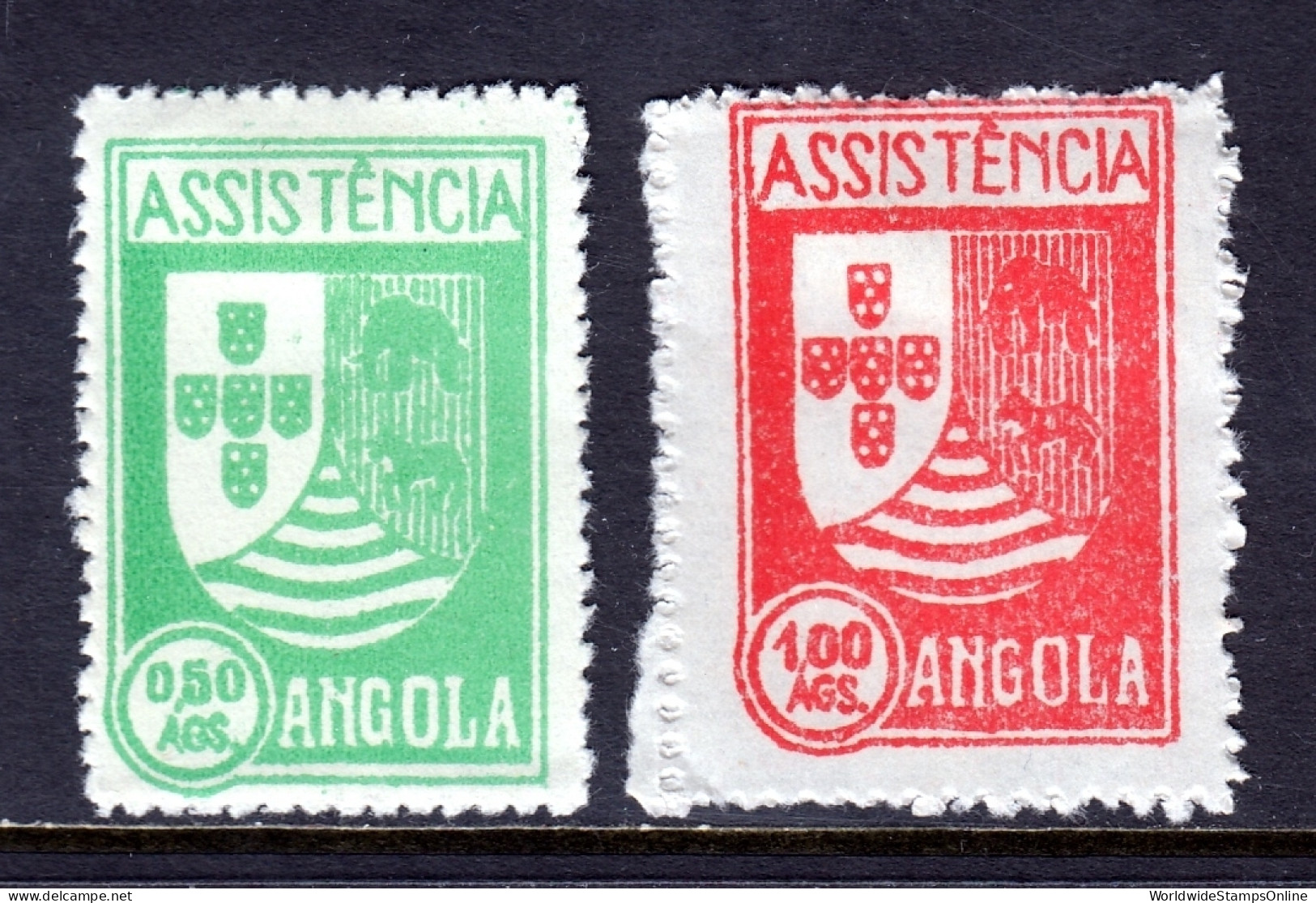 Angola - Scott #RA5-RA6 - MNG - No Gum As Issued - SCV $12 - Angola