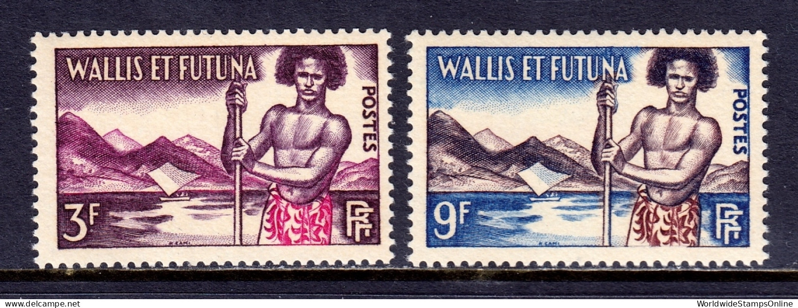 Wallis And Futuna - Scott #150-151 - MNH - SCV $4.25 - Ungebraucht