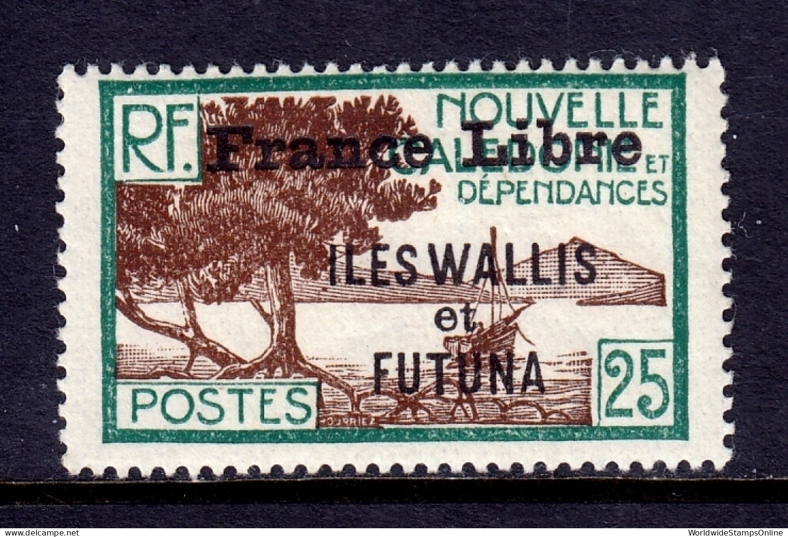 Wallis And Futuna - Scott #102 - MH - DG - SCV $5.00 - Unused Stamps