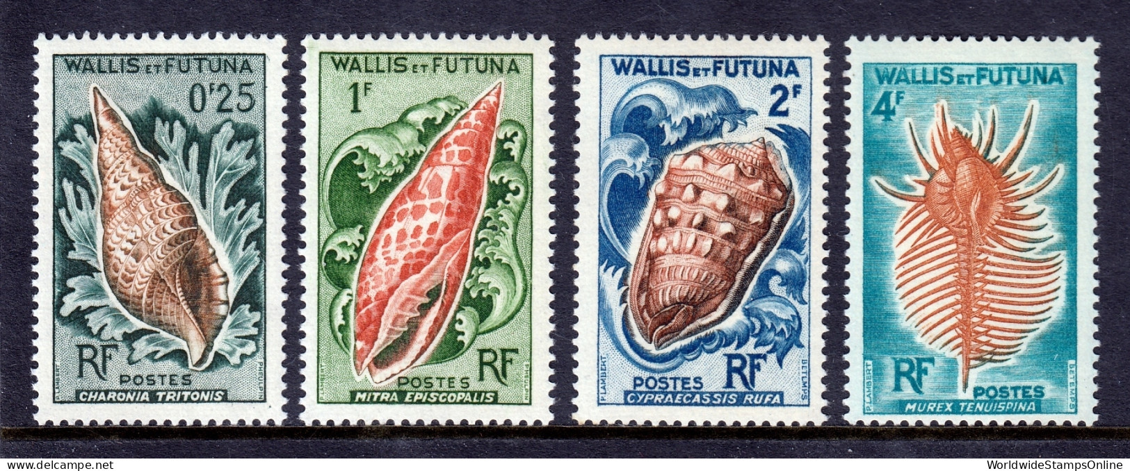 Wallis And Futuna - Scott #159//162 - MNH - Short Set - SCV $7.30 - Nuevos