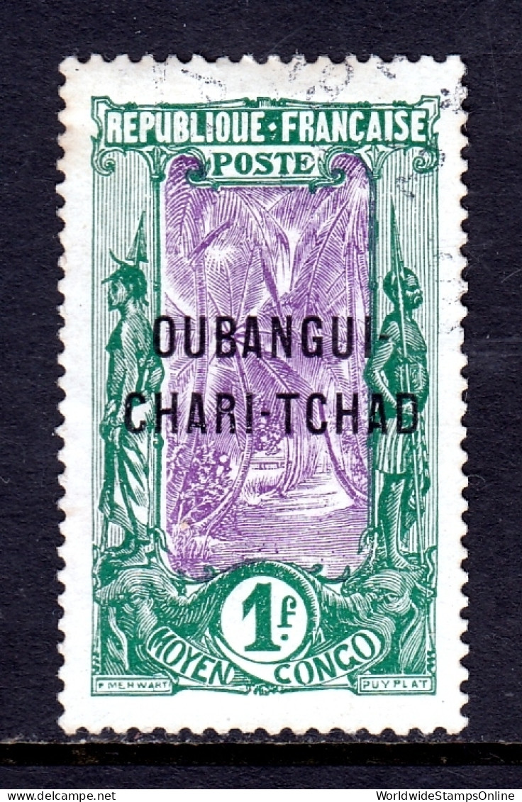 Ubangi-Shari - Scott #20 - Used - SCV $14 - Usados