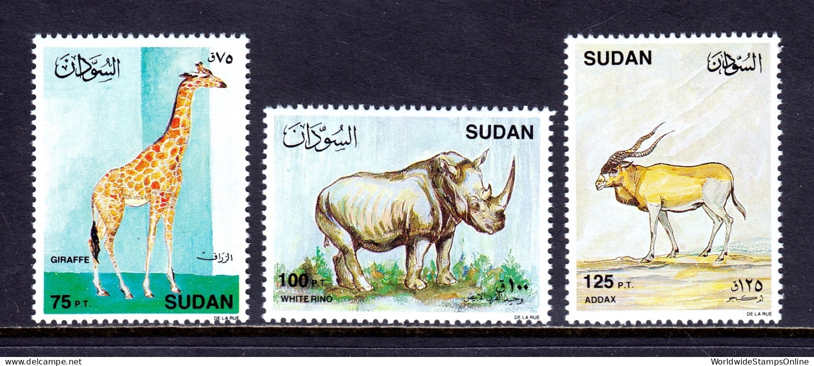 Sudan - Scott #384, 385, 386 - MNH - SCV $6.80 - Soedan (1954-...)