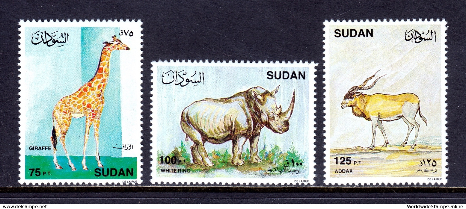 Sudan - Scott #384, 385, 386 - MNH - SCV $6.80 - Soudan (1954-...)