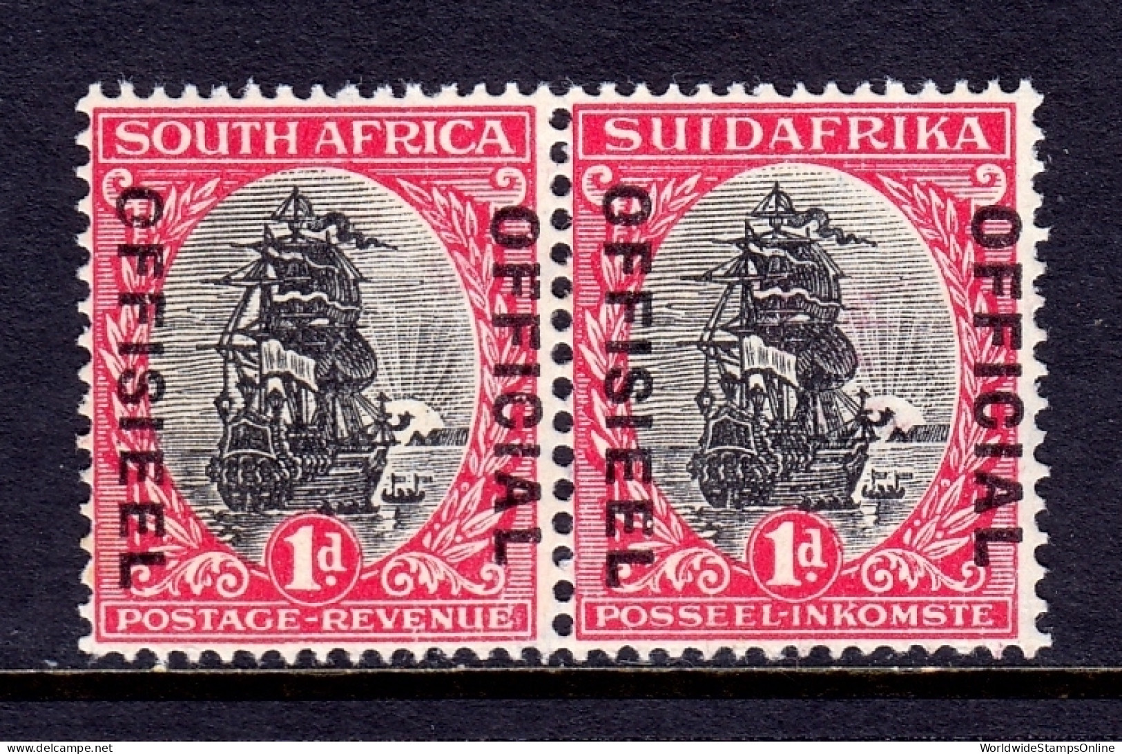 South Africa - Scott #O14 - MH - Thin Speck On Right Stamp - SCV $6.00 - Ungebraucht