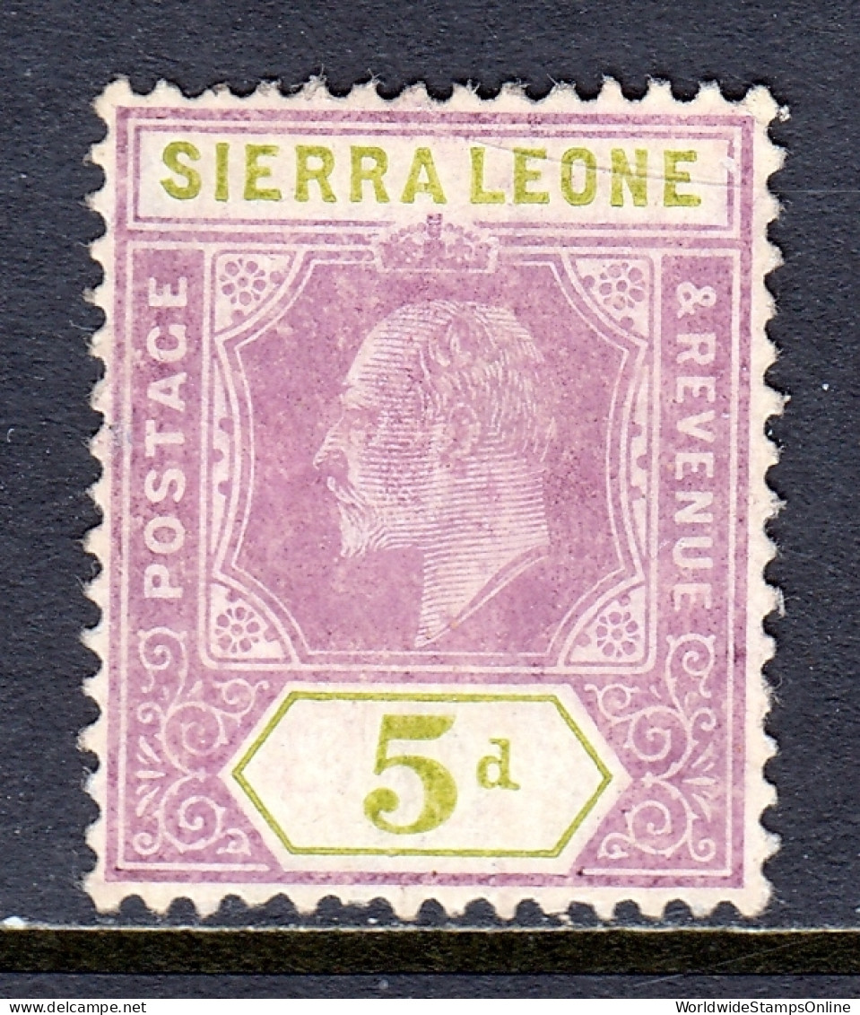 Sierra Leone - Scott #97 - MNG - Short Perf At Bottom - SCV $25 - Sierra Leone (...-1960)