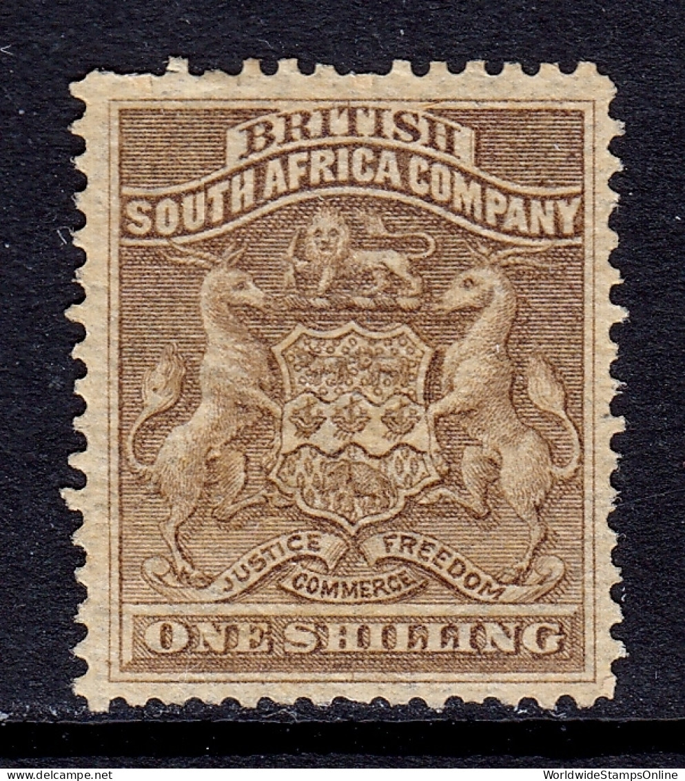 Rhodesia - Scott #9 - MNG - A Few Short And Pulled Perfs - SCV $55 - Zuid-Rhodesië (...-1964)