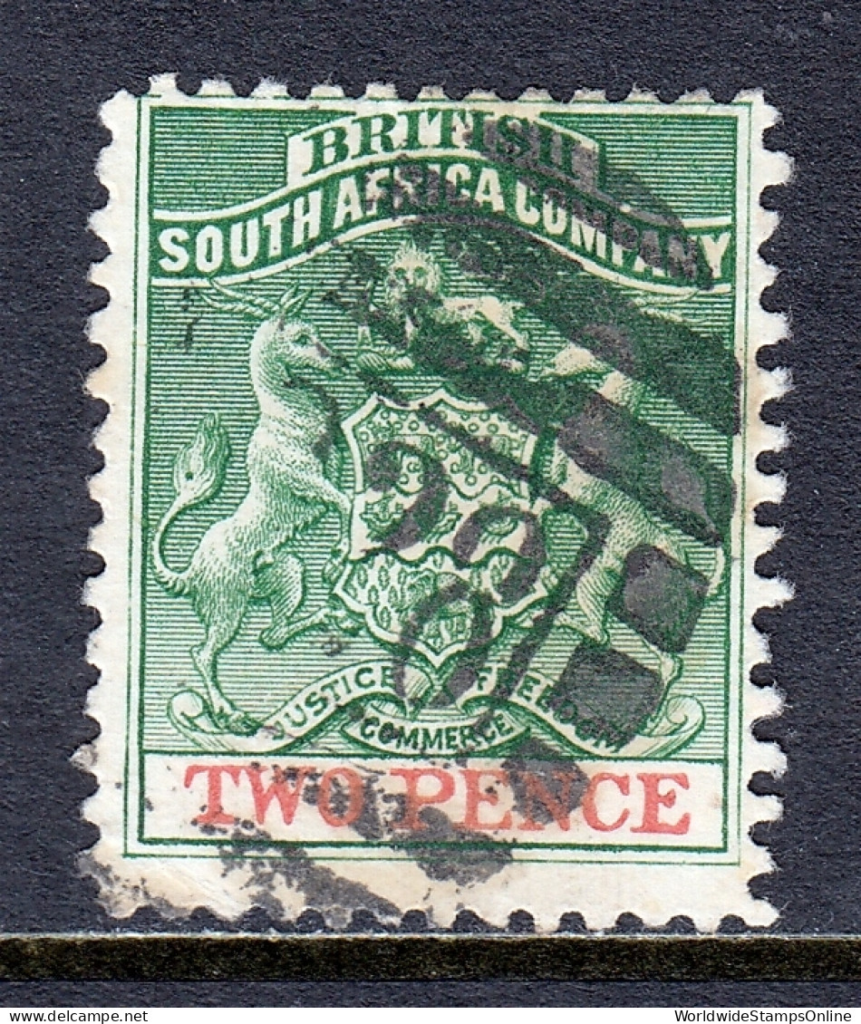 Rhodesia - Scott #24 - Used - Minor Crease LL Corner - SCV $20 - Southern Rhodesia (...-1964)