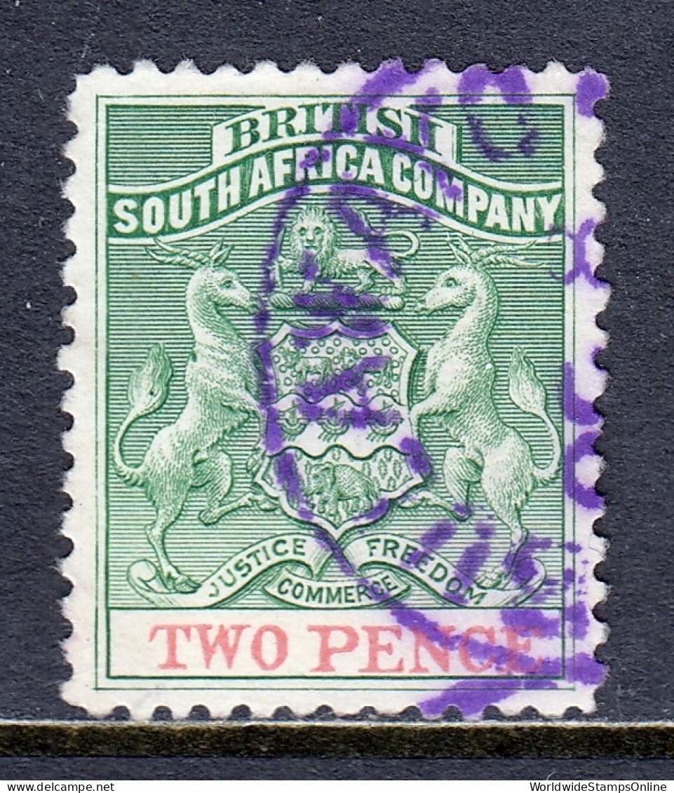 Rhodesia - Scott #24 - Used - SCV $20 - Rodesia Del Sur (...-1964)