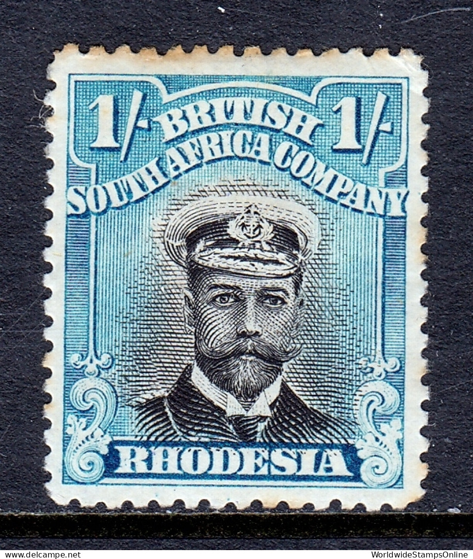 Rhodesia - Scott #130v (SG 233) - MH - See Description - SG £22 - Zuid-Rhodesië (...-1964)