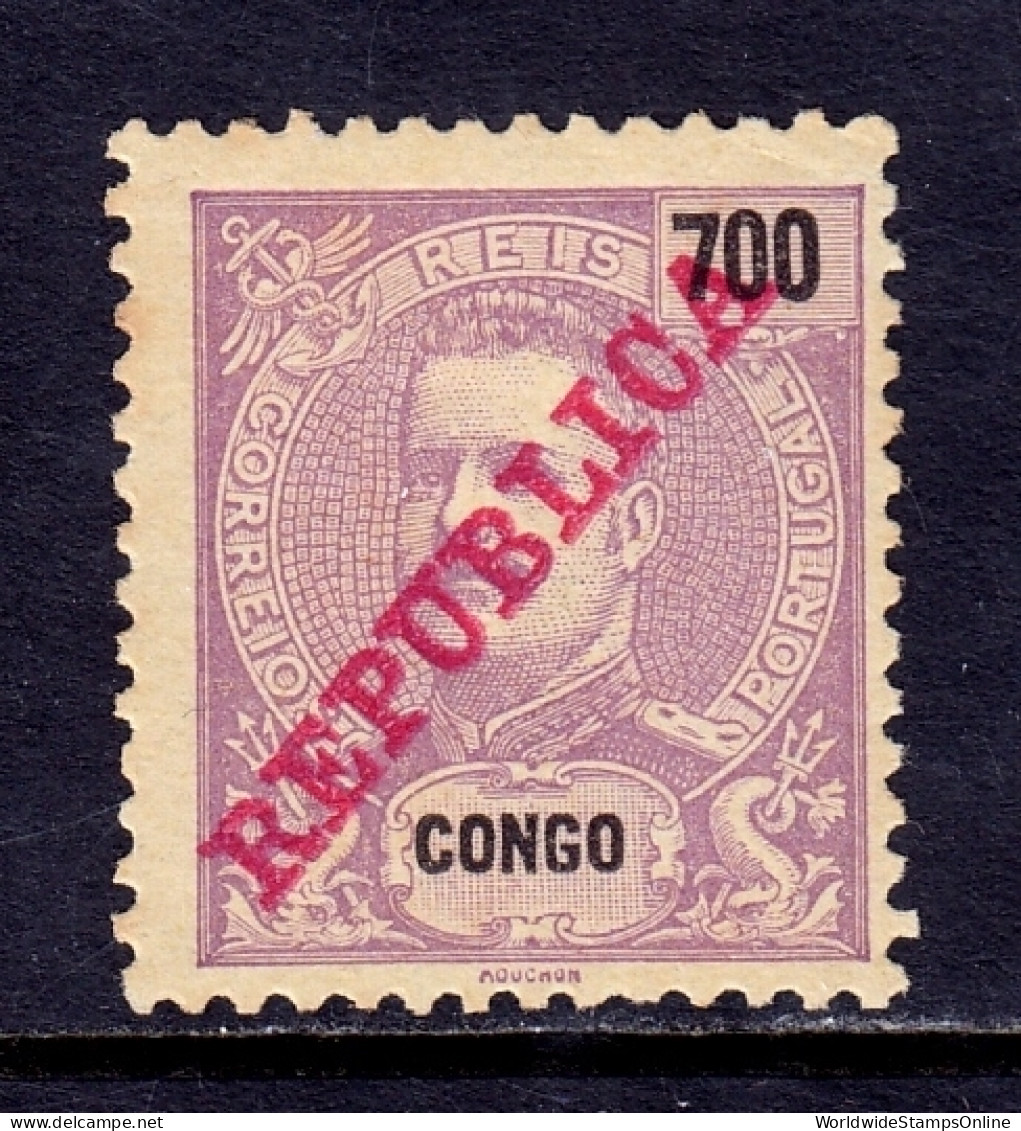 Portuguese Congo - Scott #74 - MH - SCV $9.50 - Congo Portoghese