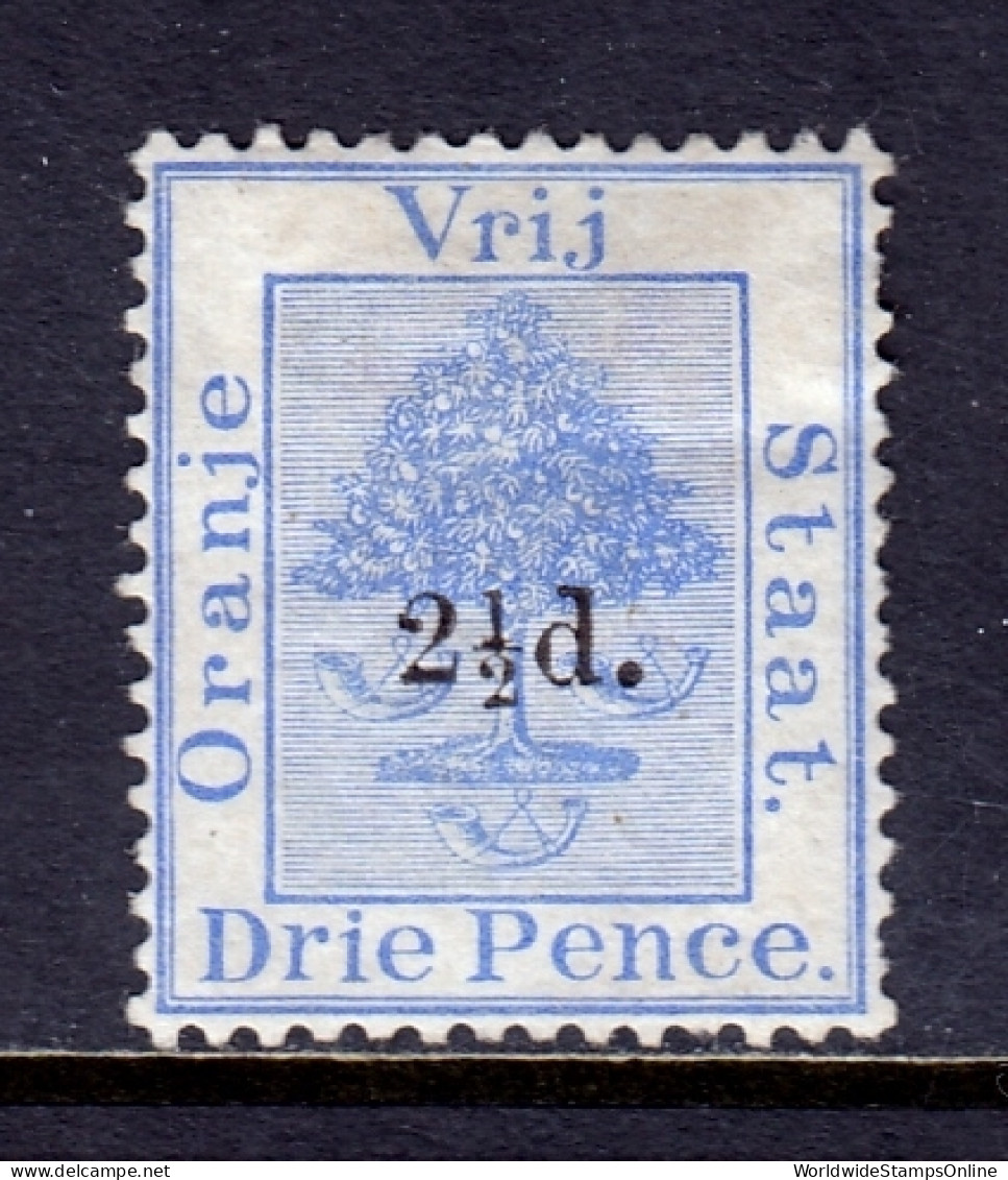 Orange River Colony - Scott #34 - MH - Hinge Bump, Pencil/rev. - SCV $21 - Orange Free State (1868-1909)