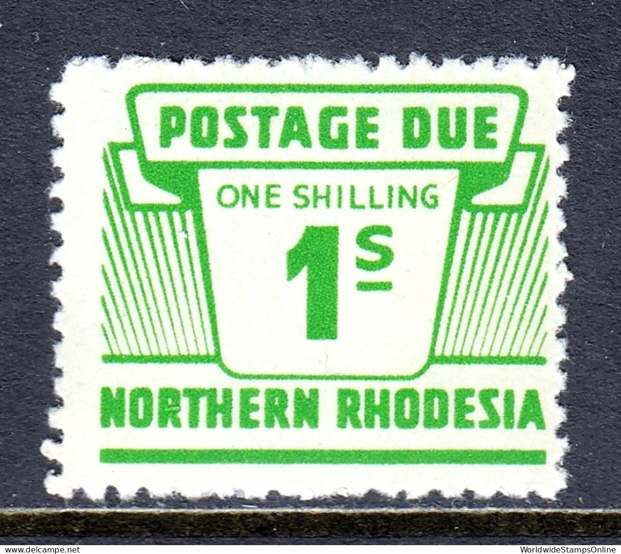 Northern Rhodesia - Scott #J10 - MH - SCV $11 - Rhodésie Du Nord (...-1963)