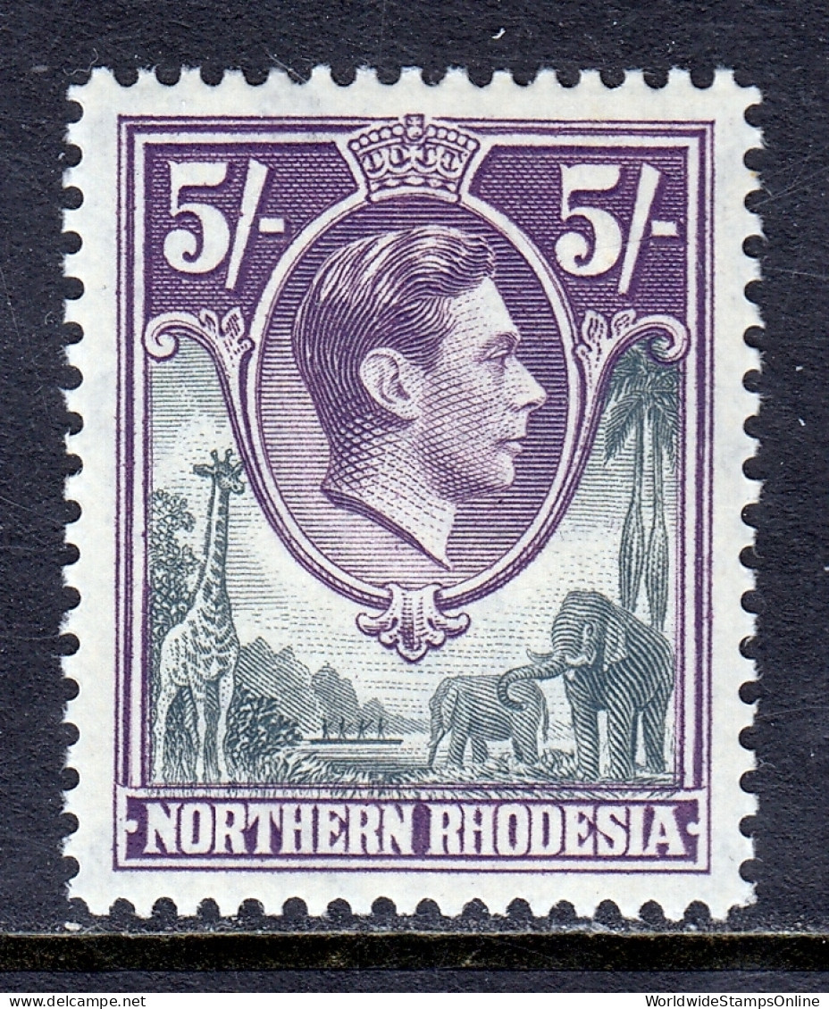 Northern Rhodesia - Scott #43 - MH - SCV $15 - Rhodésie Du Nord (...-1963)