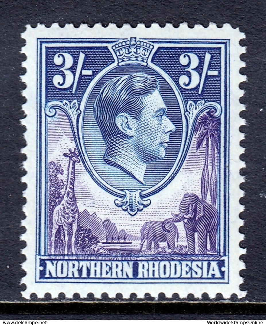 Northern Rhodesia - Scott #42 - MH - SCV $14 - Rodesia Del Norte (...-1963)