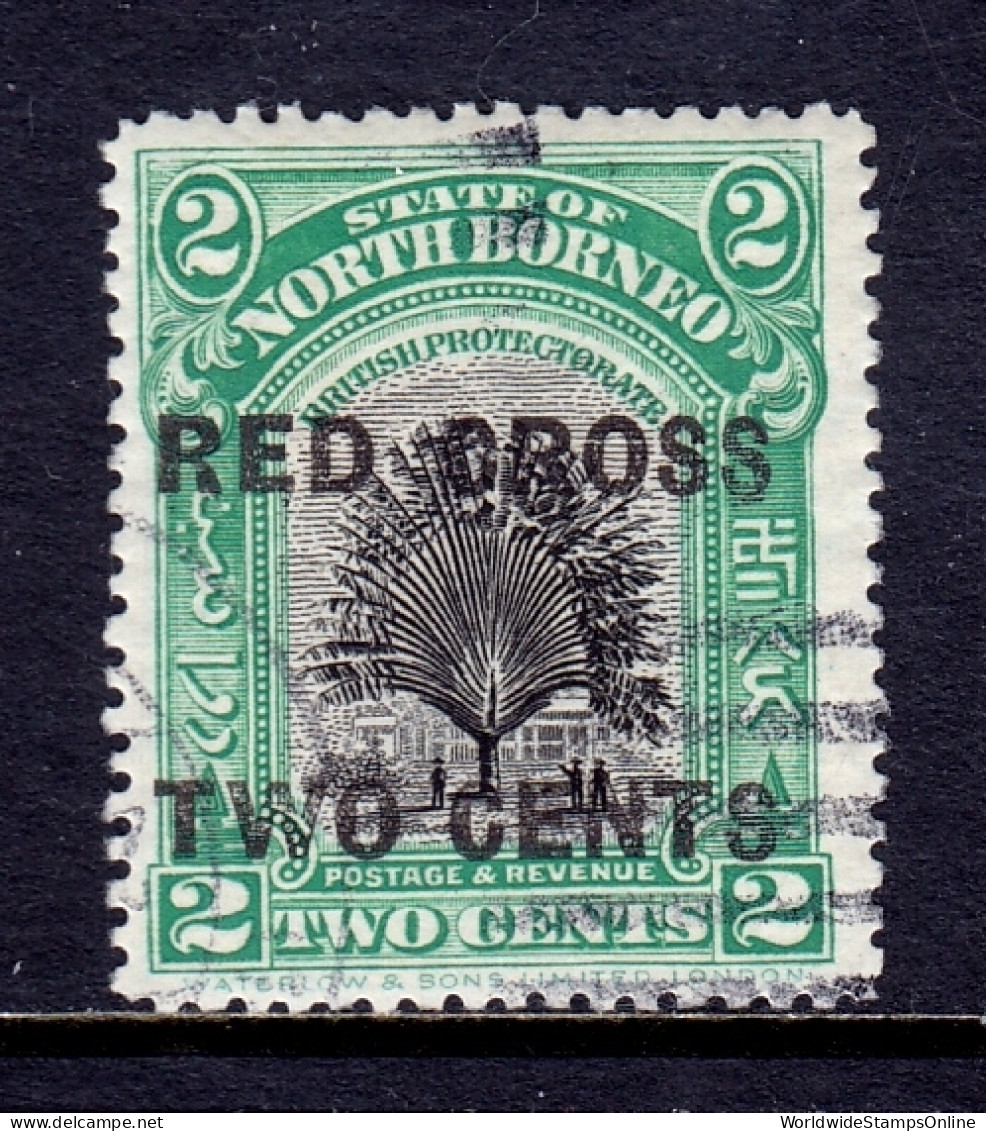 North Borneo - Scott #B15 - Used - SCV $8.50 - North Borneo (...-1963)