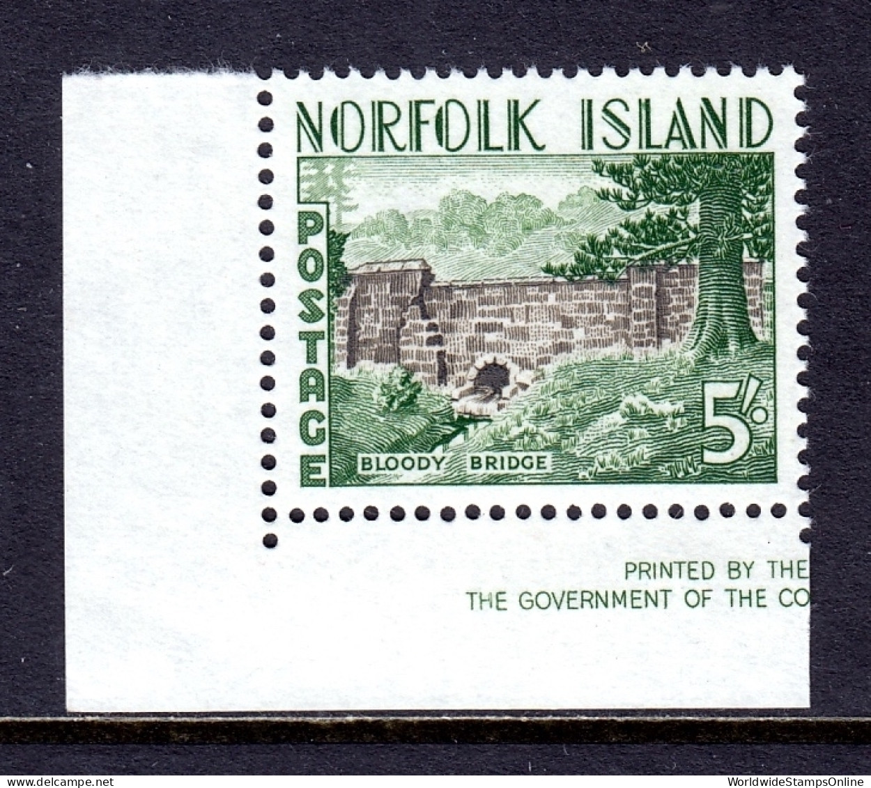 Norfolk Island - Scott #40 - MNH - SCV $4.75 - Isla Norfolk