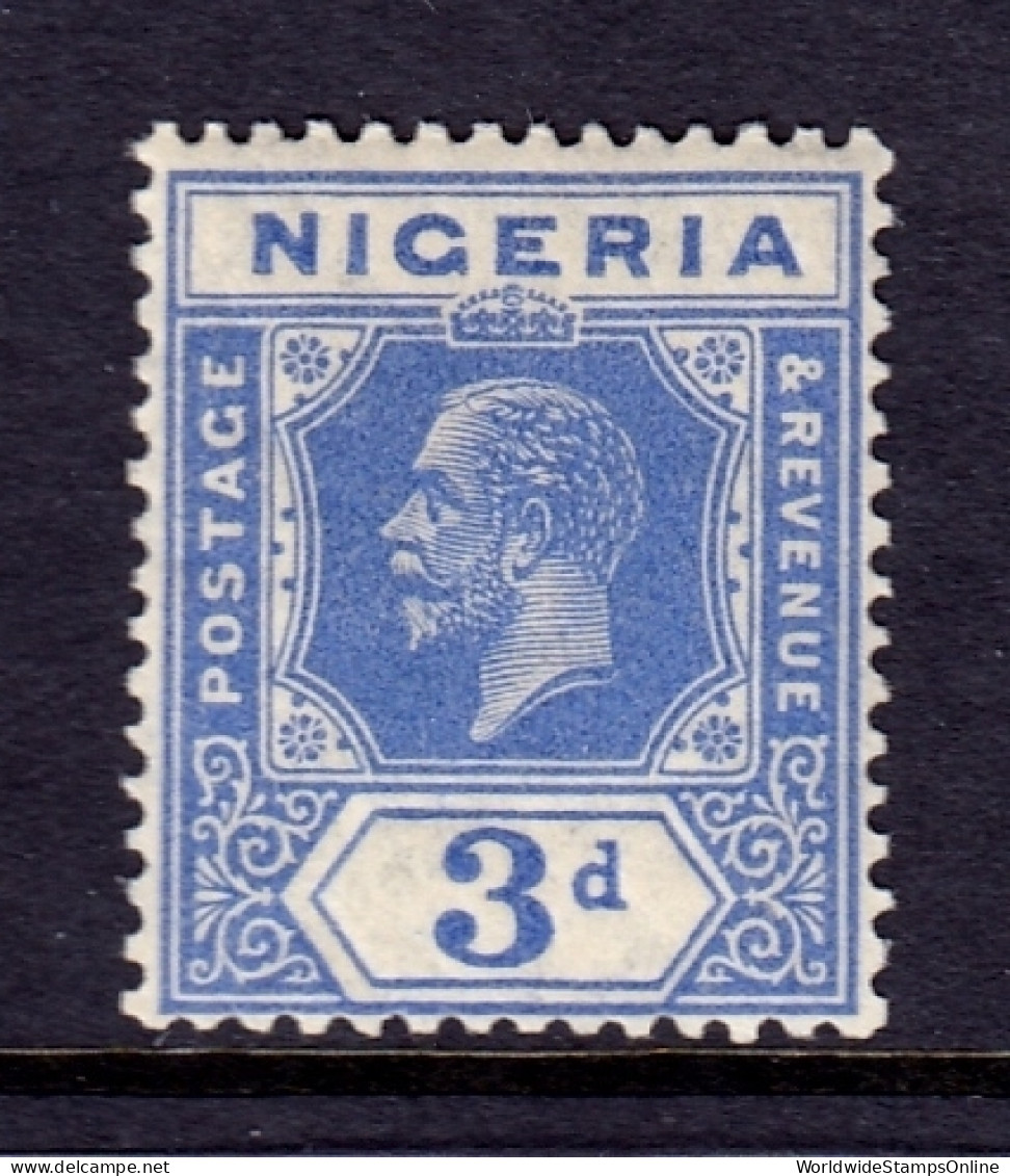 Nigeria - Scott #26 - MLH - Pencil/rev. - SCV $10 - Nigeria (...-1960)