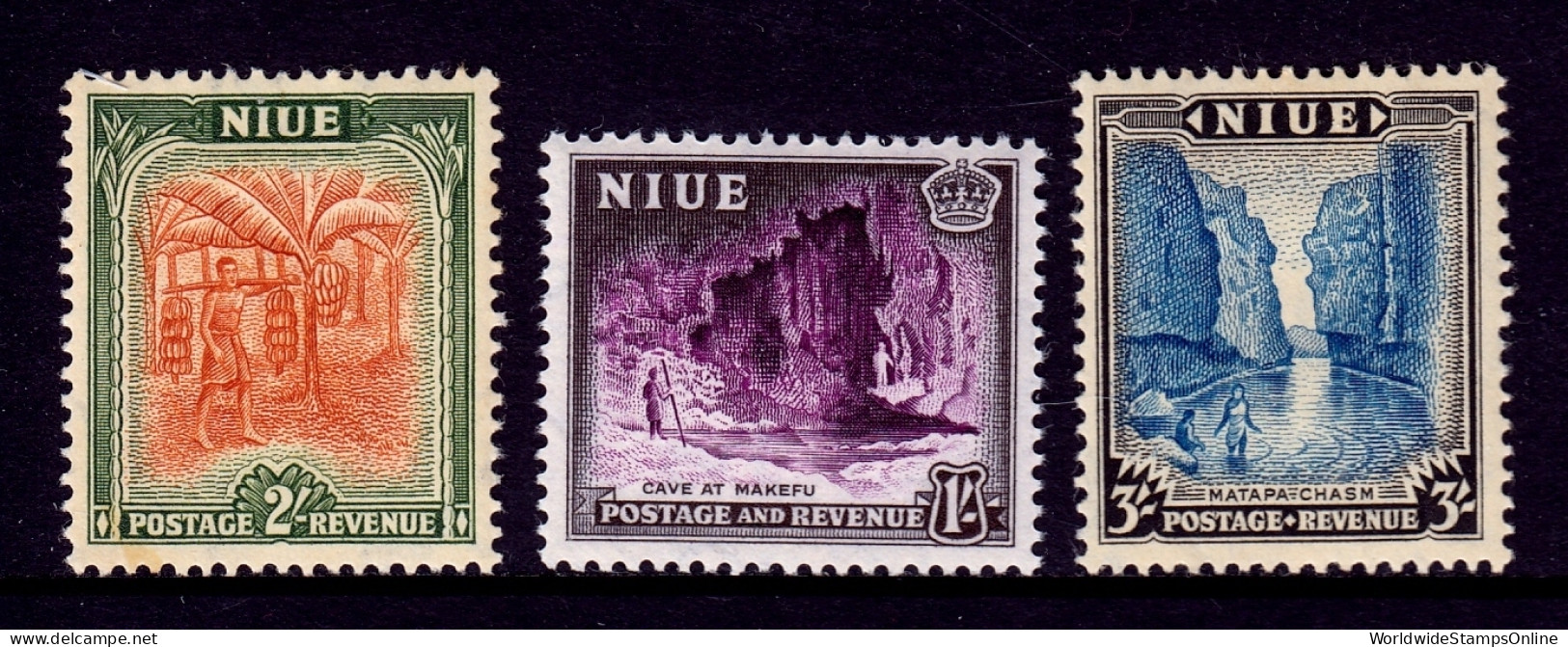 Niue - Scott #101//103 - MH - Toning #102 - SCV $6.35 - Niue