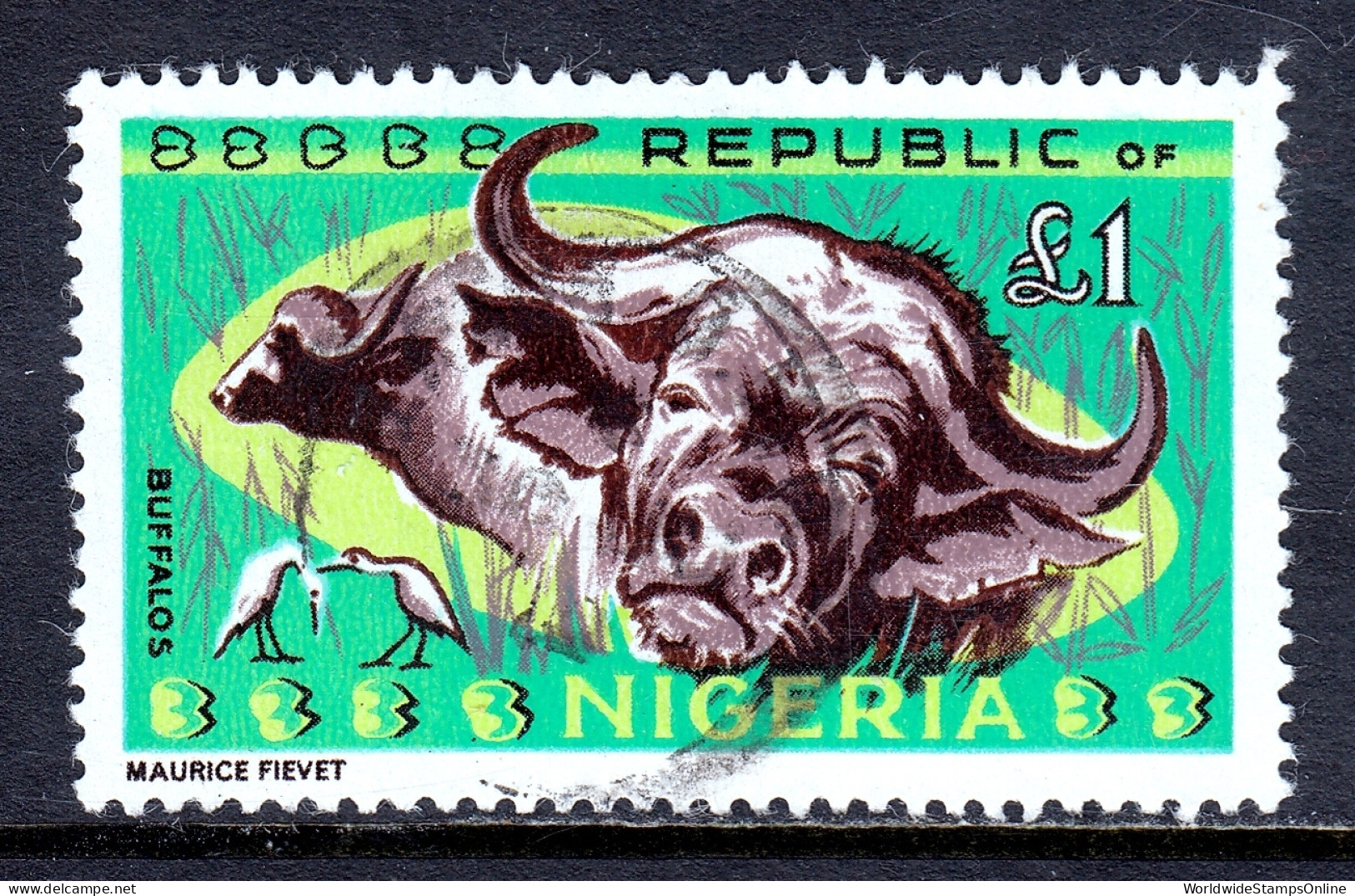 Nigeria - Scott #197 - Used - SCV $9.00 - Nigeria (1961-...)