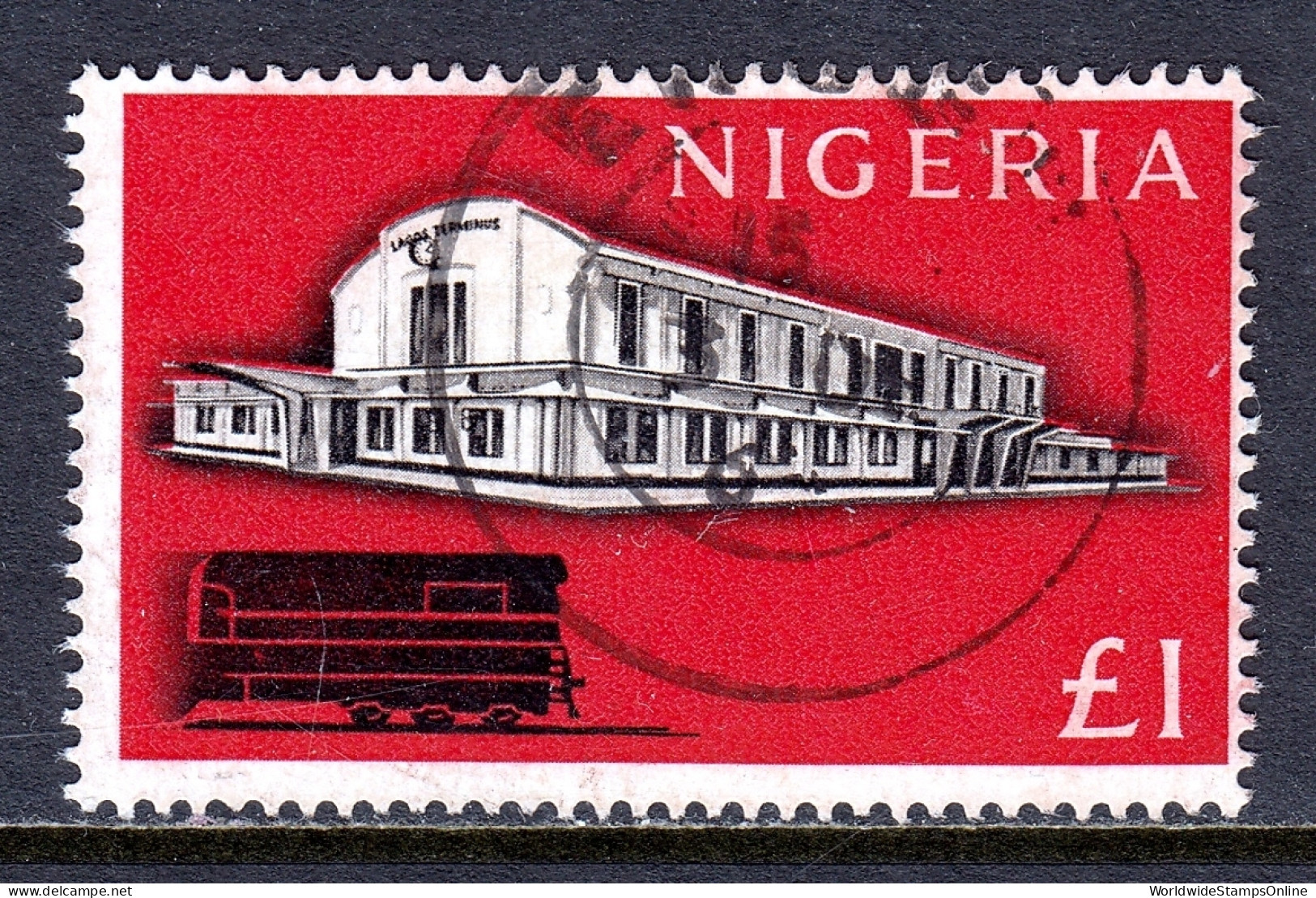 Nigeria - Scott #113 - Used - SCV $14 - Nigeria (1961-...)