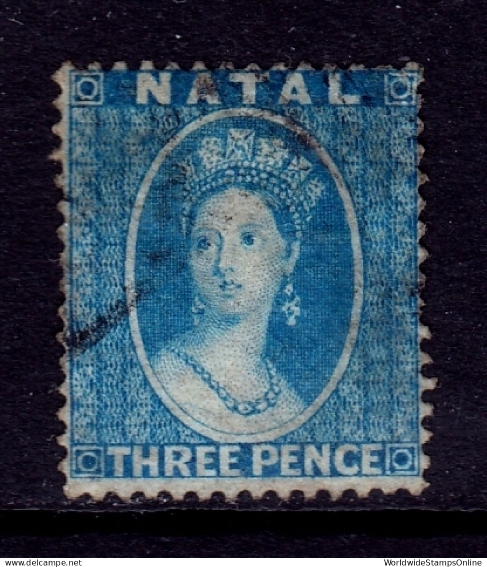 Natal - Scott #9 - Used - Thinning - SCV $60 - Natal (1857-1909)