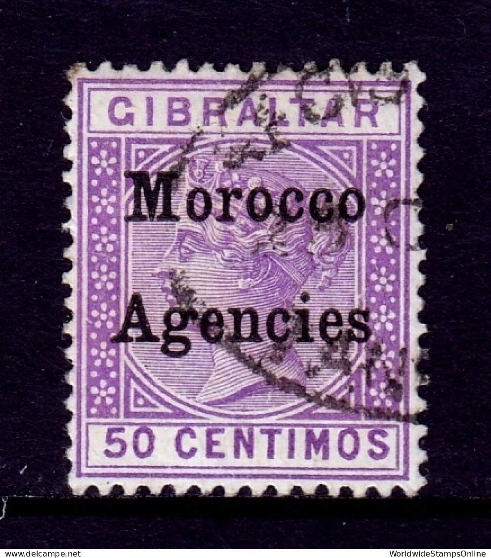 Morocco Agencies - Scott #17 - Used - SCV $4.00 - Morocco Agencies / Tangier (...-1958)