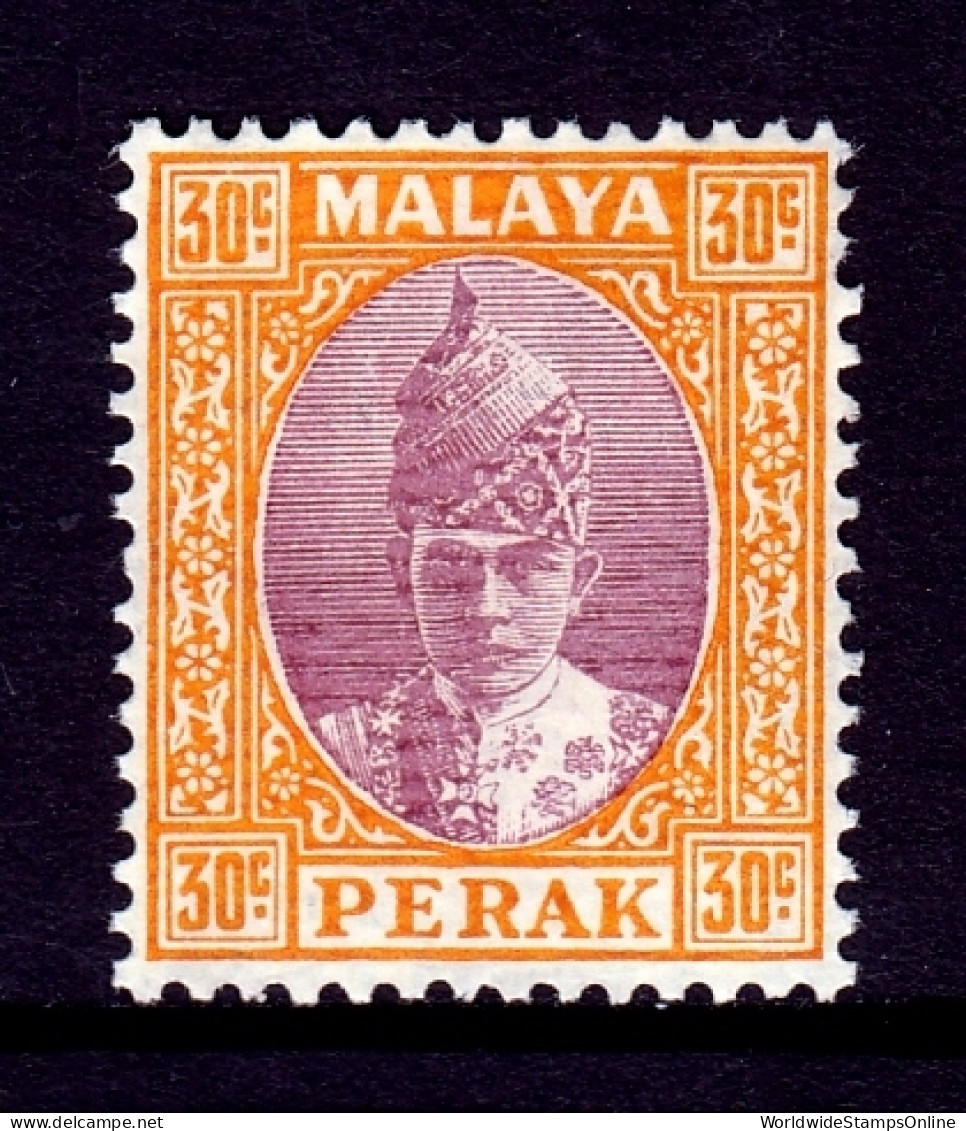 Malaya (Perak) - Scott #93 - MH - Hinge Bump - SCV $5.00 - Perak