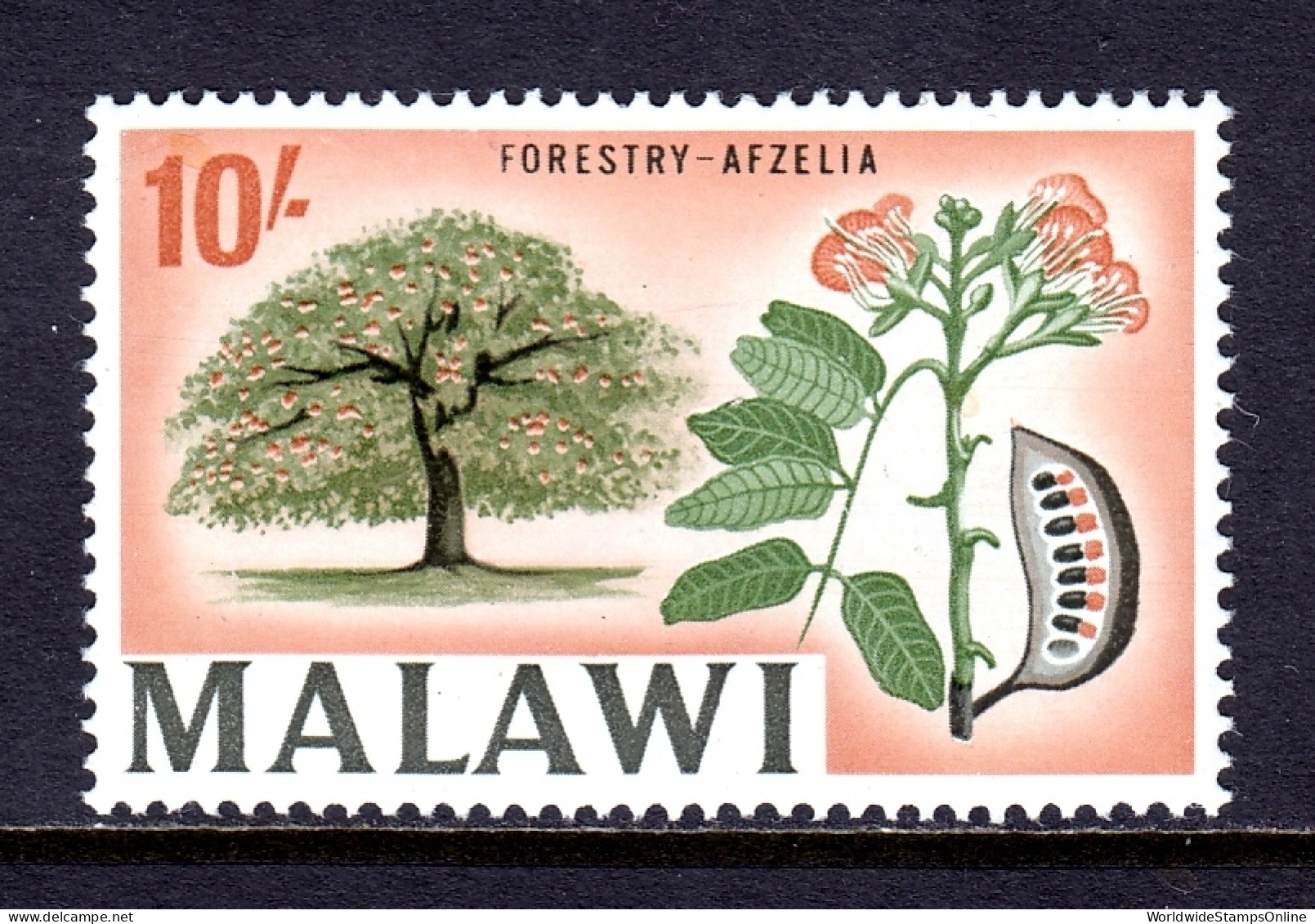 Malawi - Scott #50 - MLH - SCV $17 - Malawi (1964-...)