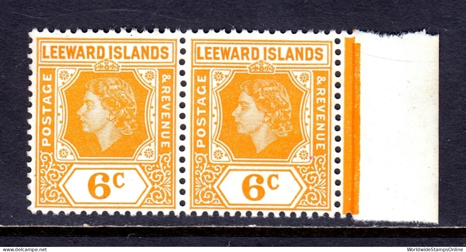 Leeward Islands - Scott #139 - MNH - Pair - SCV $4.50 - Leeward  Islands