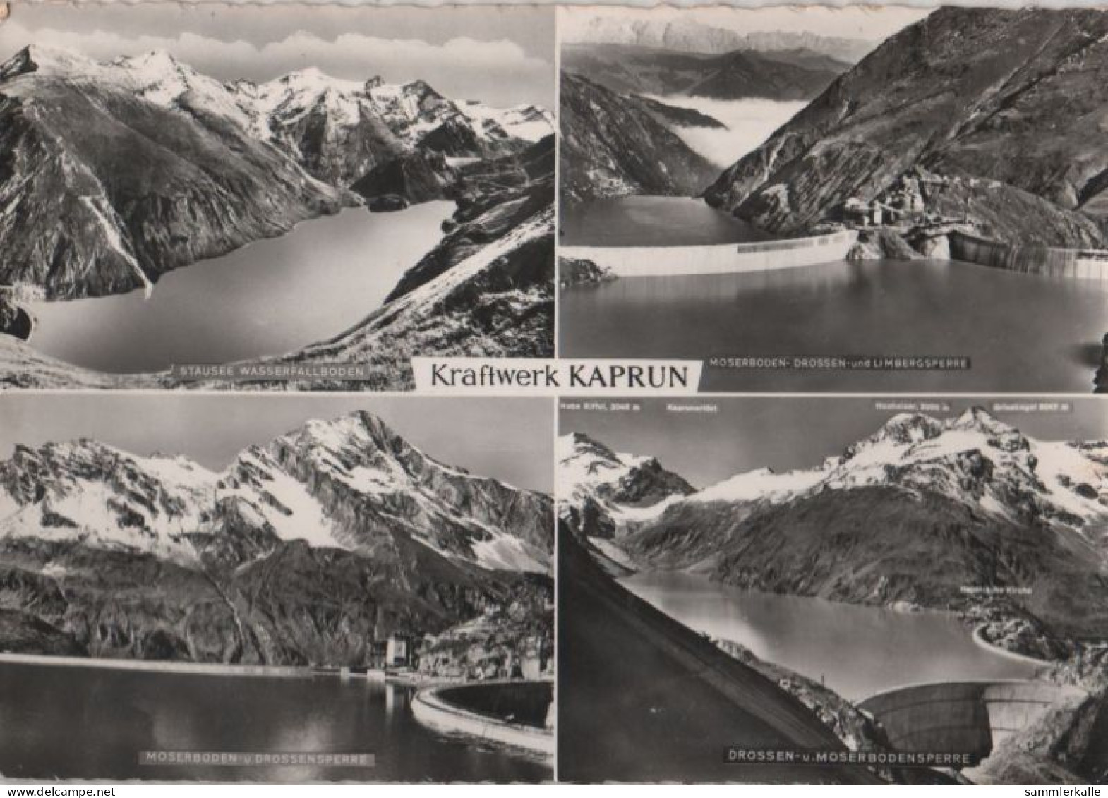 81478 - Österreich - Kaprun - Kraftwerk - Ca. 1960 - Kaprun