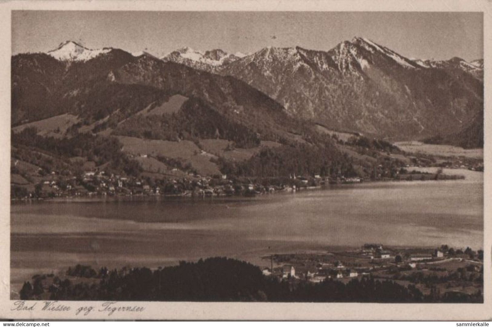 60954 - Bad Wiessee - Gegen Tegernsee - 1938 - Bad Wiessee