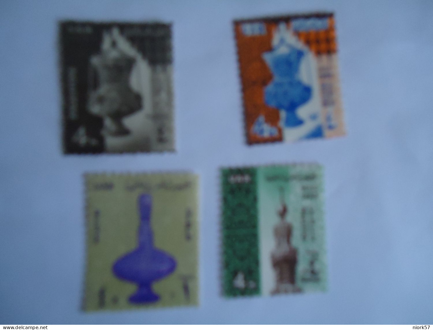 PALESTINE MNH  4 STAMPS   UAR ART MUSEUM - Palestine