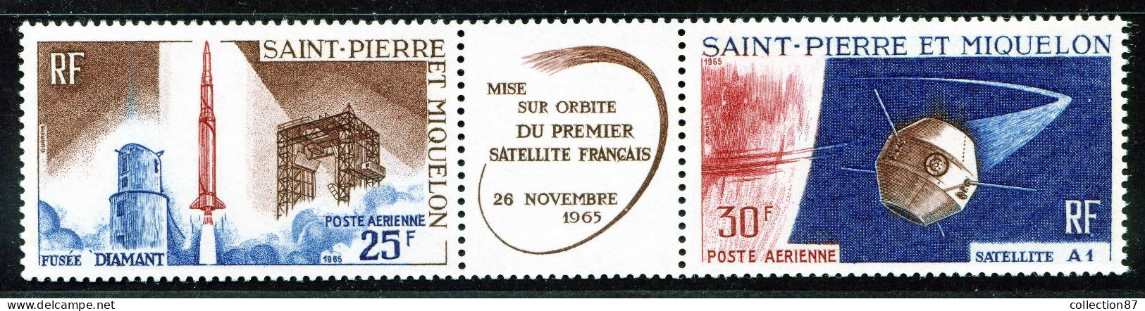 REF 086 > SAINT PIERRE Et MIQUELON < PA N° 34A * * < Neuf Luxe Voir Dos - MNH * * < SPM Poste Aérienne - Aéro  Air Mail - Unused Stamps
