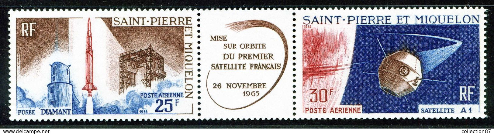 REF 086 > SAINT PIERRE Et MIQUELON < PA N° 34A * * < Neuf Luxe Voir Dos - MNH * * < SPM Poste Aérienne - Aéro  Air Mail - Nuevos