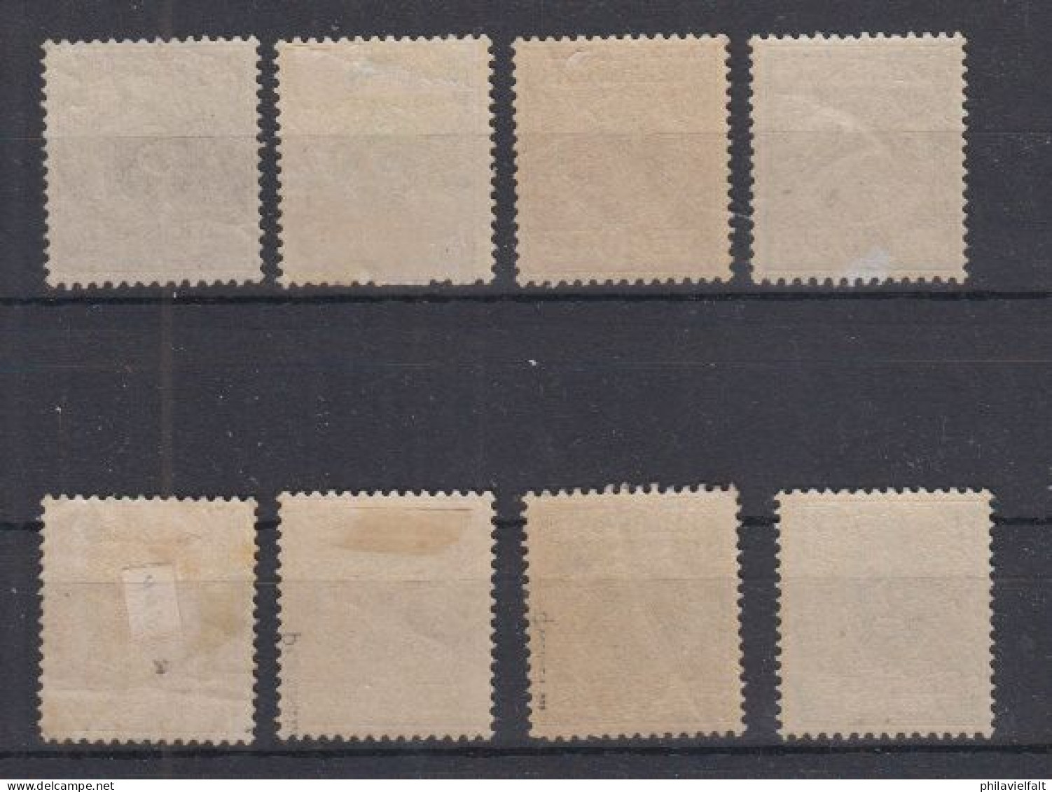 Dt.Reich Krone & Adler MiNo. 45/50 + 52 * (45,50,52 **) Gpr 1x49b*,50d** Etwas Höher Signiert - Unused Stamps