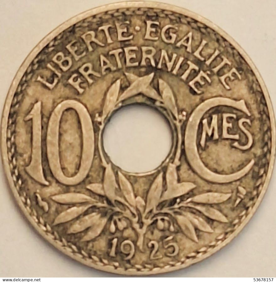 France - 10 Centimes 1925, KM# 866a (#3995) - 10 Centimes