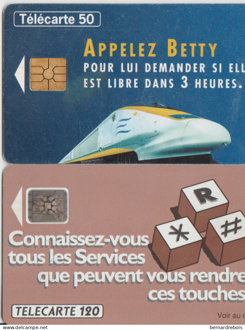 TC20 - 2 CARTES A PUCE Pour 1 € - Non Classés