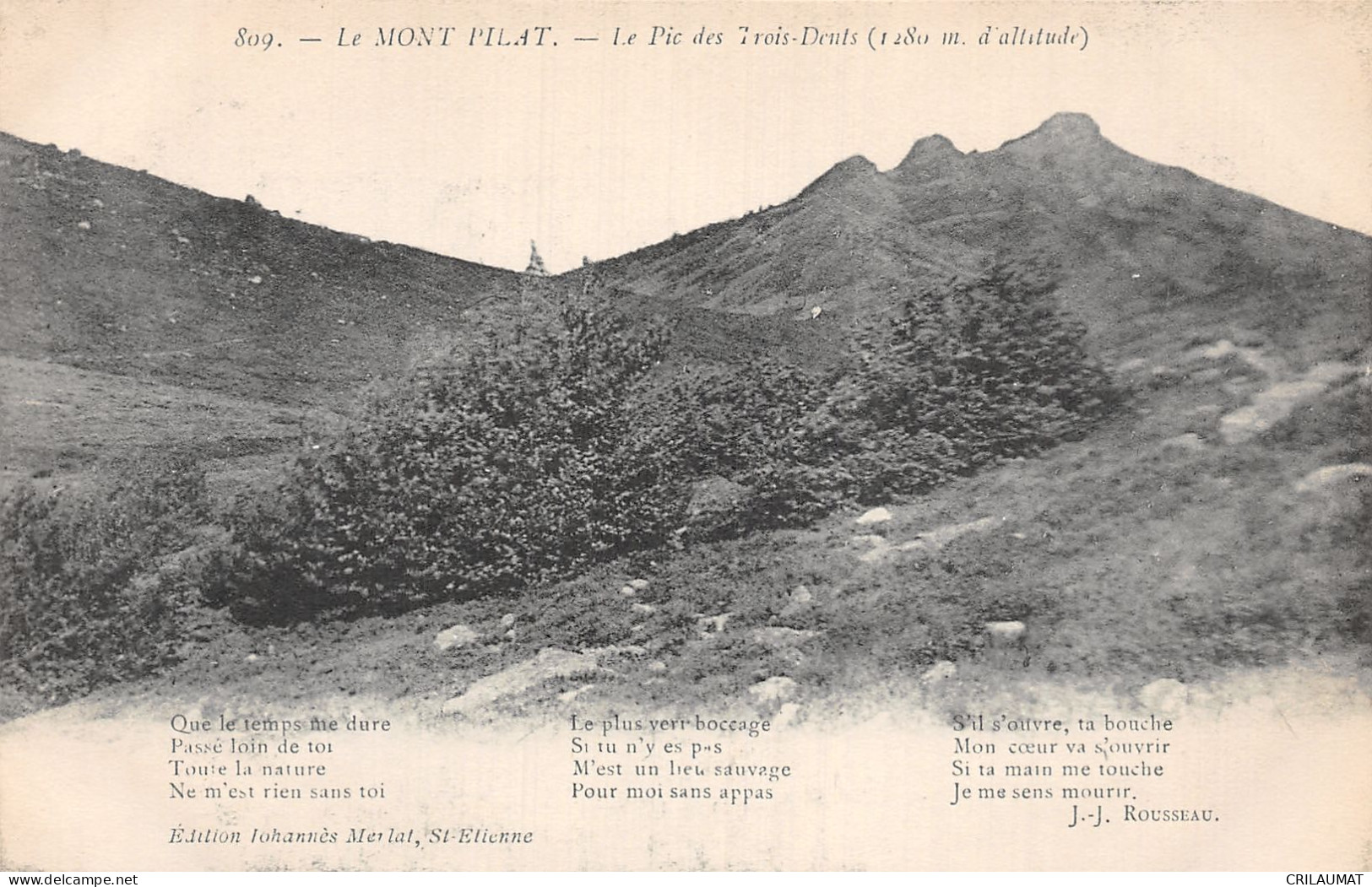 42-MONT PILAT-N°T2941-D/0313 - Mont Pilat