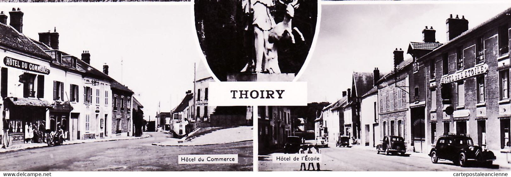 19340 / THOIRY 78-Yvelines Multivues Hotel SAVOIE Commerces Mairie Traction CPSM 1950s MIGNON 6420 Seine-Oise - Thoiry