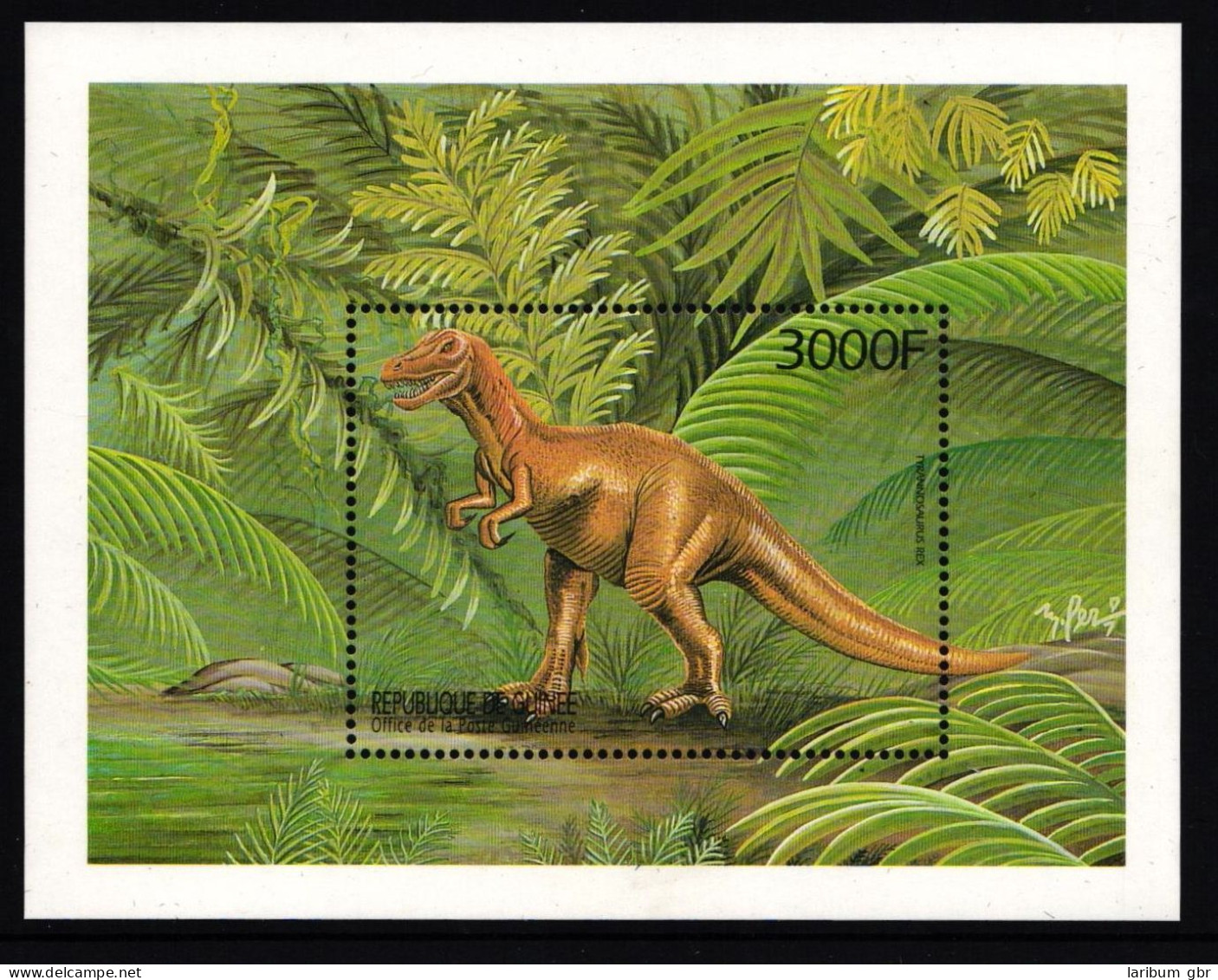 Guinea Block 586 Postfrisch Dinosaurier #JA083 - República De Guinea (1958-...)