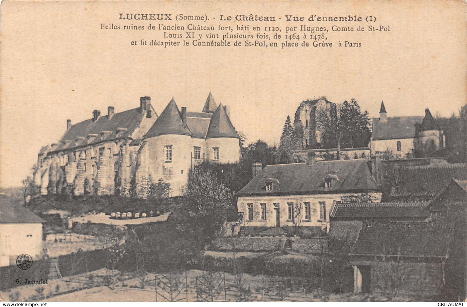 80-LUCHEUX-N°T2943-C/0367 - Lucheux