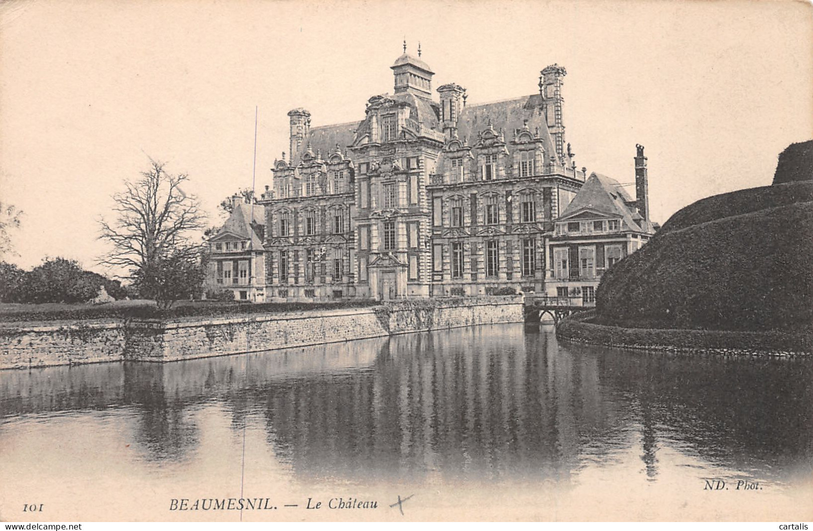 27-BEAUMESNIL-N°3883-D/0347 - Beaumesnil