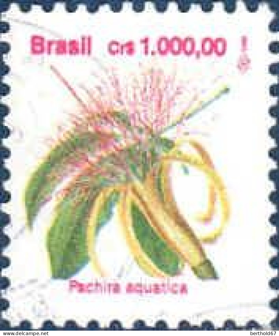 Brésil Poste Obl Yv:2093 Mi:2497 Pachira Aquatica (cachet Rond) - Used Stamps